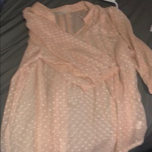 Baby pink blouse